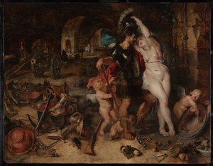 De terugkeer van de oorlog: Mars ontwapend door Venus